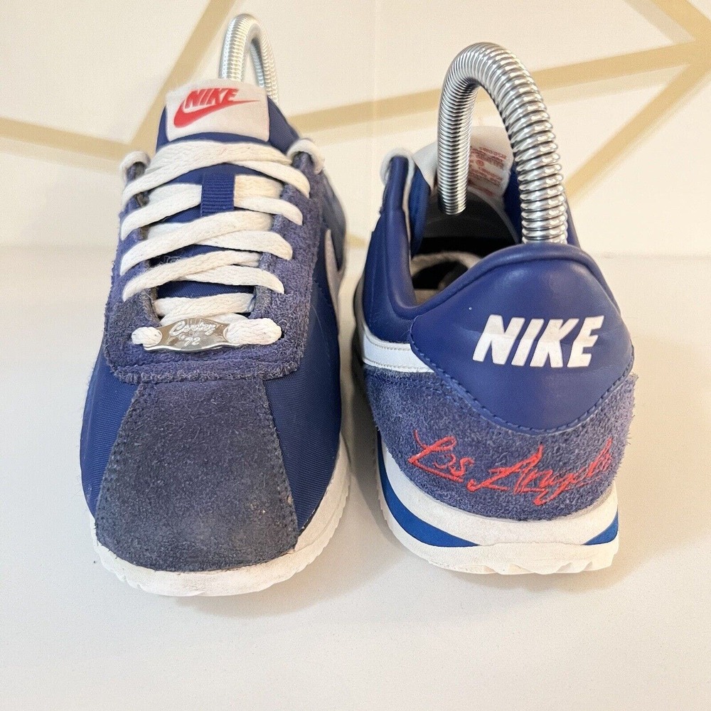 Nike Cortez Los Angeles Dodgers CI9957-400 Blue Sneakers Shoes 4Y Women 5.5